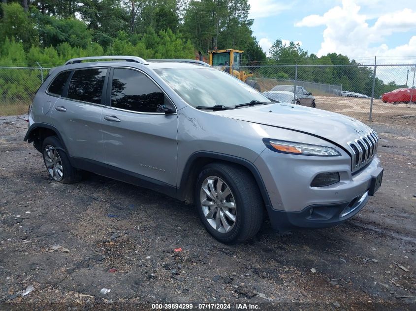 2017 JEEP CHEROKEE LIMITED 4X4