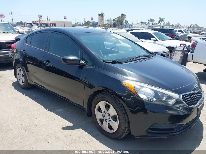 2015 KIA FORTE LX