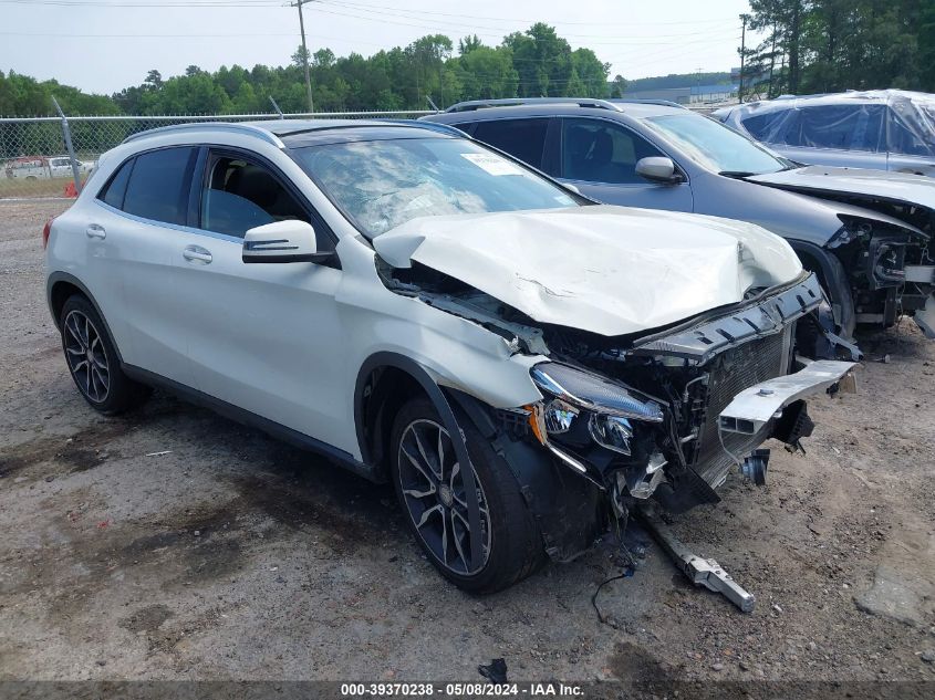 2017 MERCEDES-BENZ GLA 250 4MATIC