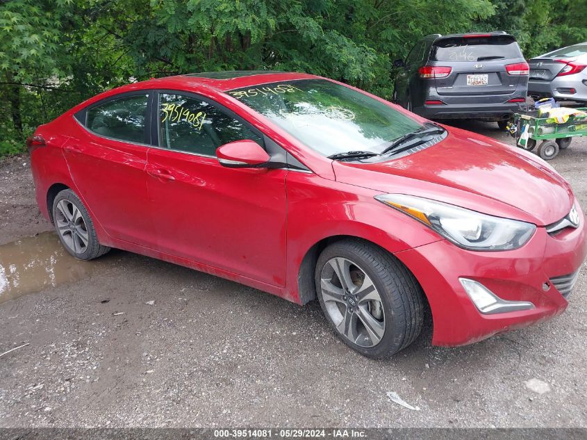 2014 HYUNDAI ELANTRA SPORT