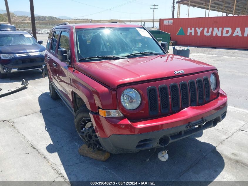 2017 JEEP PATRIOT SPORT 4X4