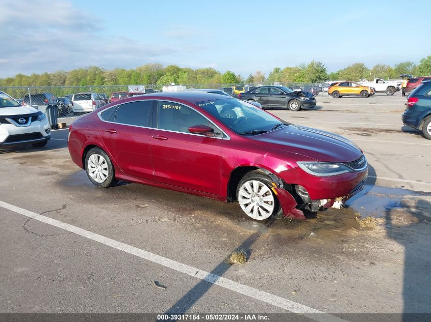 2016 CHRYSLER 200 LX