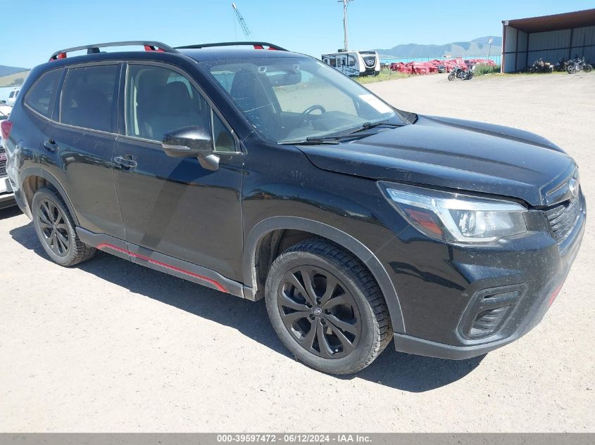 2019 SUBARU FORESTER SPORT