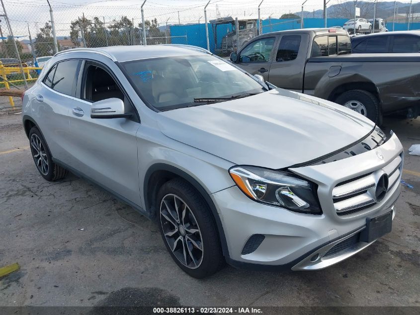 2016 MERCEDES-BENZ GLA 250