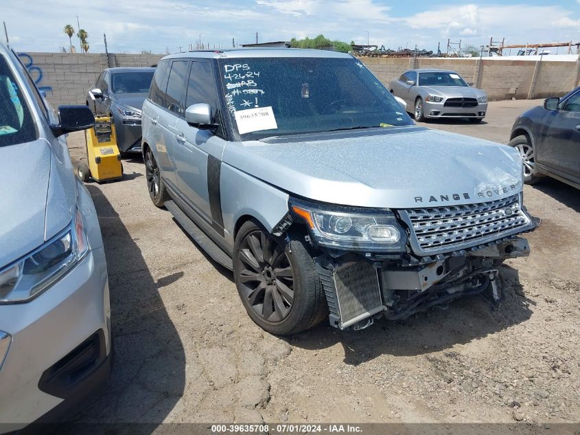 2013 LAND ROVER RANGE ROVER SUPERCHARGED