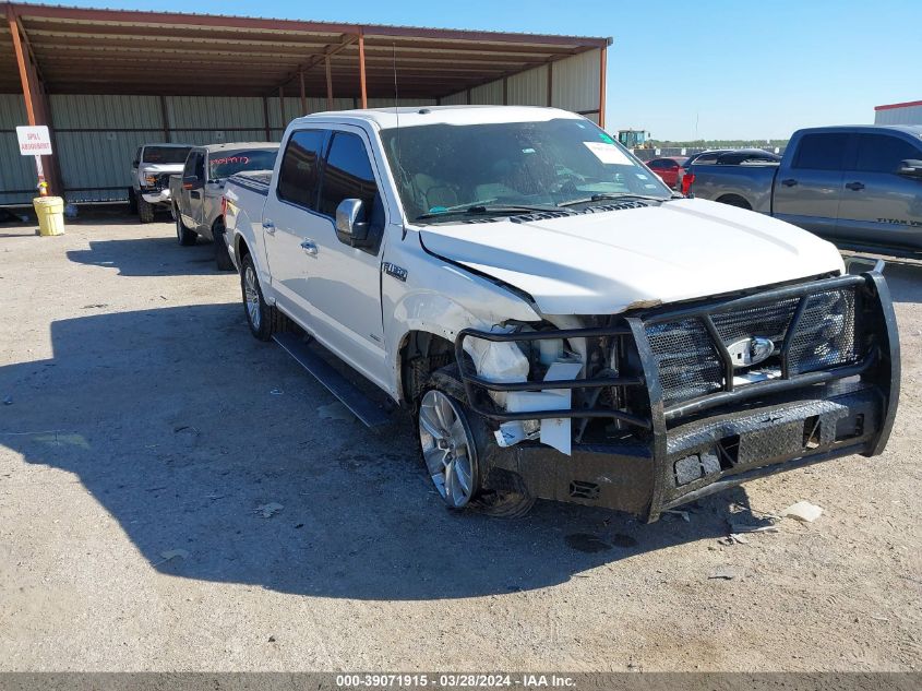 2017 FORD F-150 PLATINUM