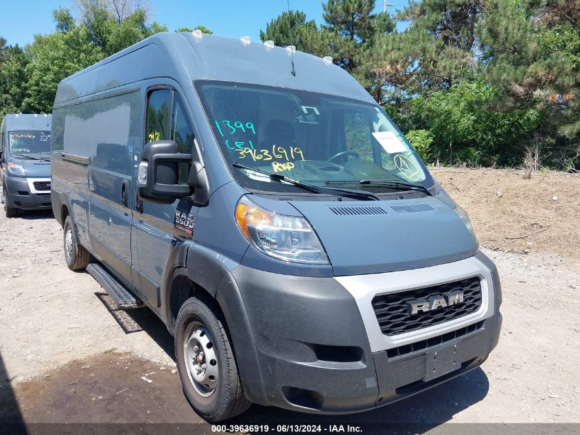 2019 RAM PROMASTER 3500 CARGO VAN HIGH ROOF 159 WB EXT