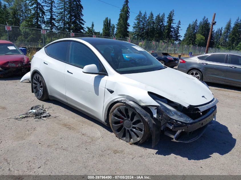 2022 TESLA MODEL Y PERFORMANCE DUAL MOTOR ALL-WHEEL DRIVE