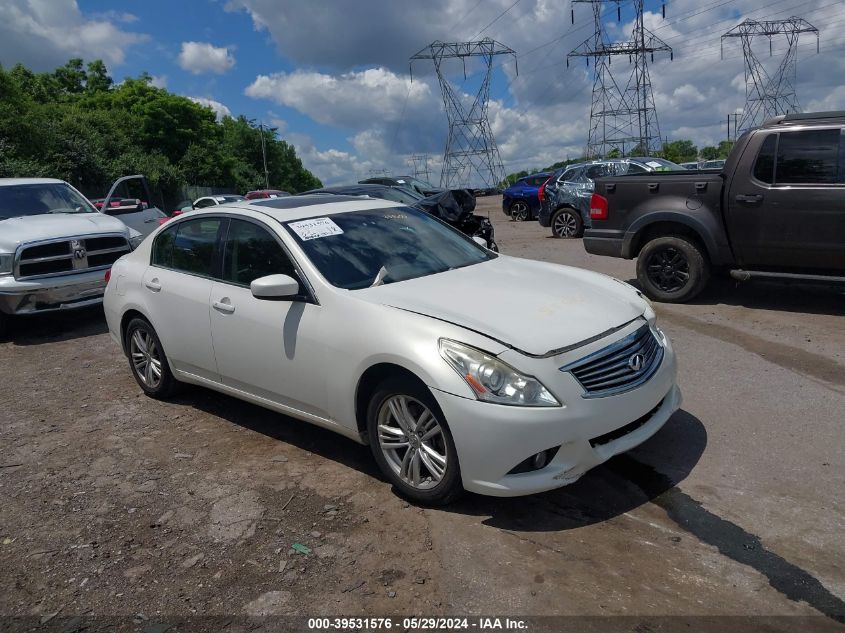 2013 INFINITI G37X