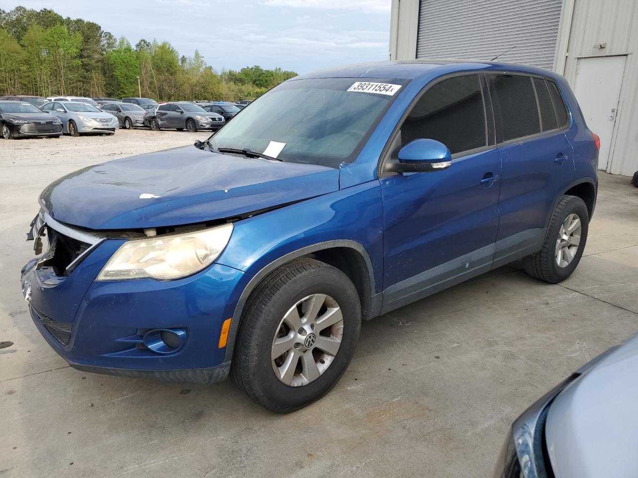 2010 VOLKSWAGEN TIGUAN S