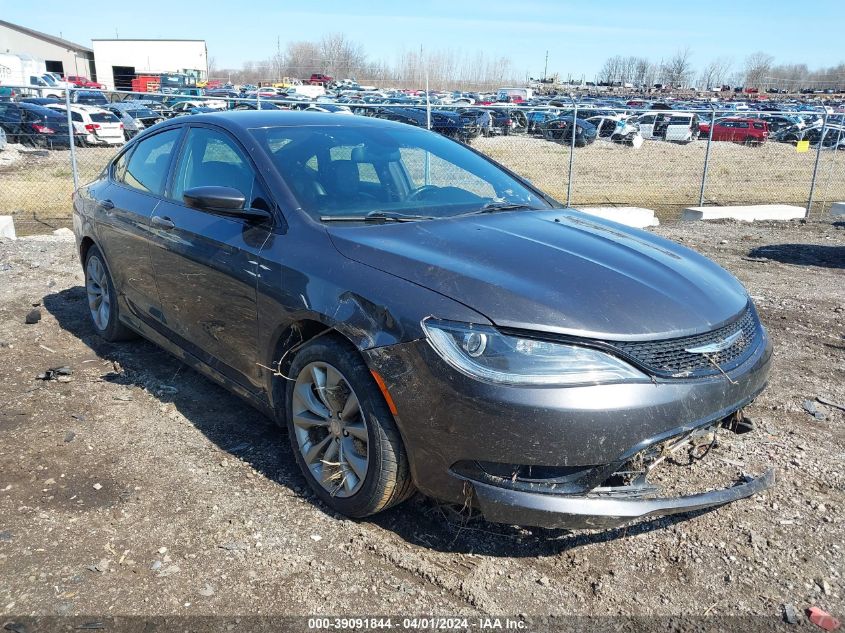 2015 CHRYSLER 200 S