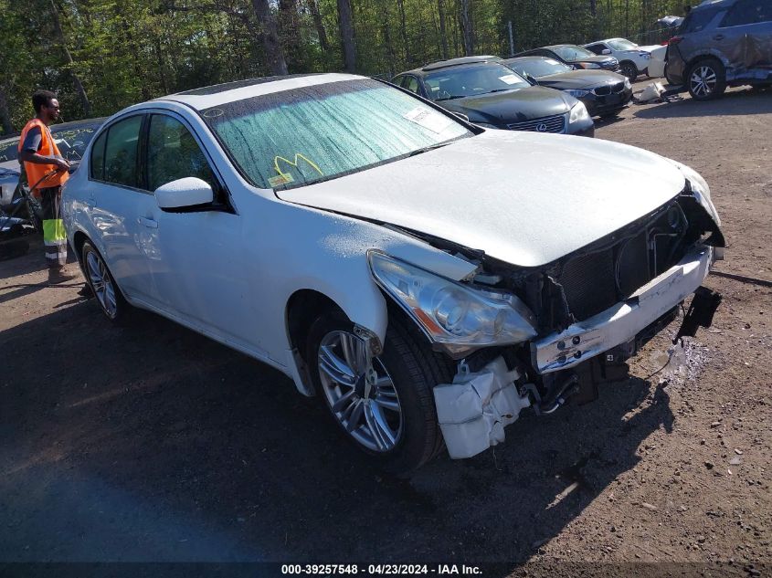 2012 INFINITI G37X