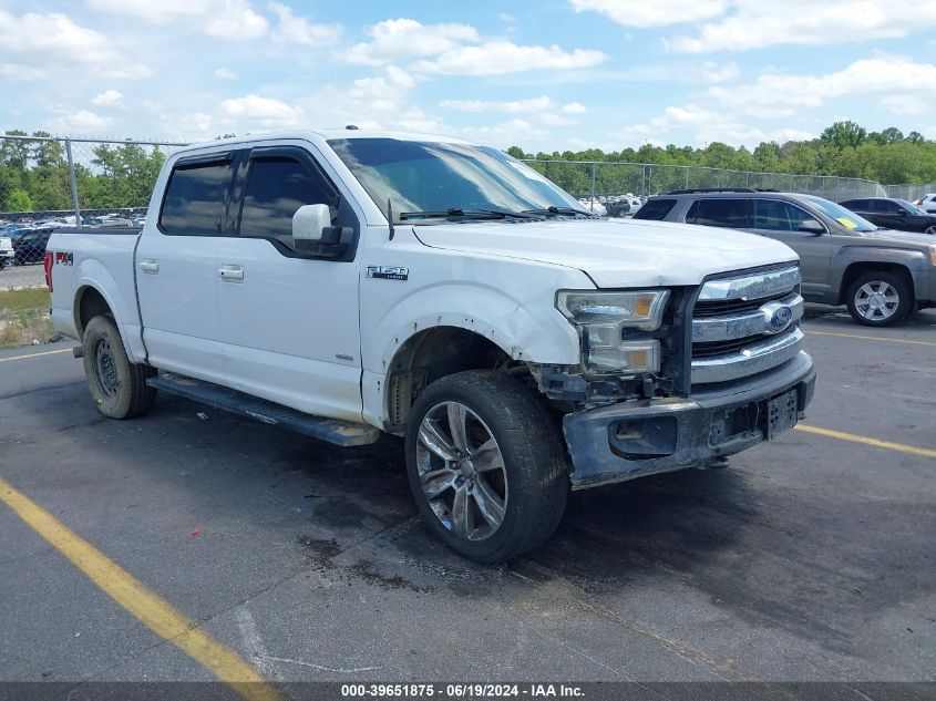 2015 FORD F150 SUPERCREW