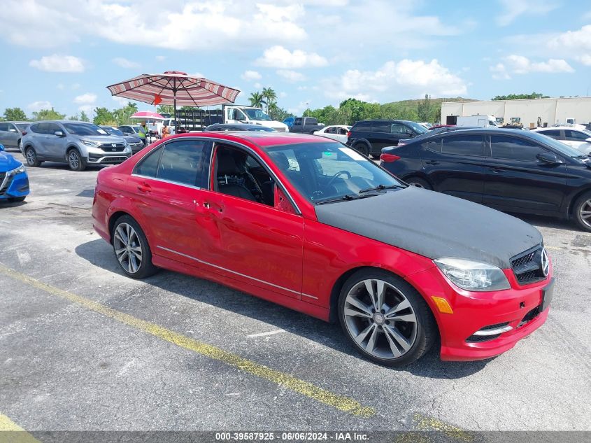 2011 MERCEDES-BENZ C 300 LUXURY 4MATIC/SPORT 4MATIC