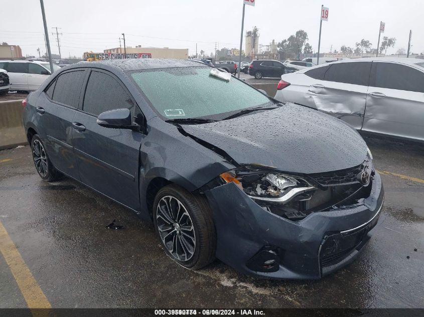 2016 TOYOTA COROLLA S PLUS