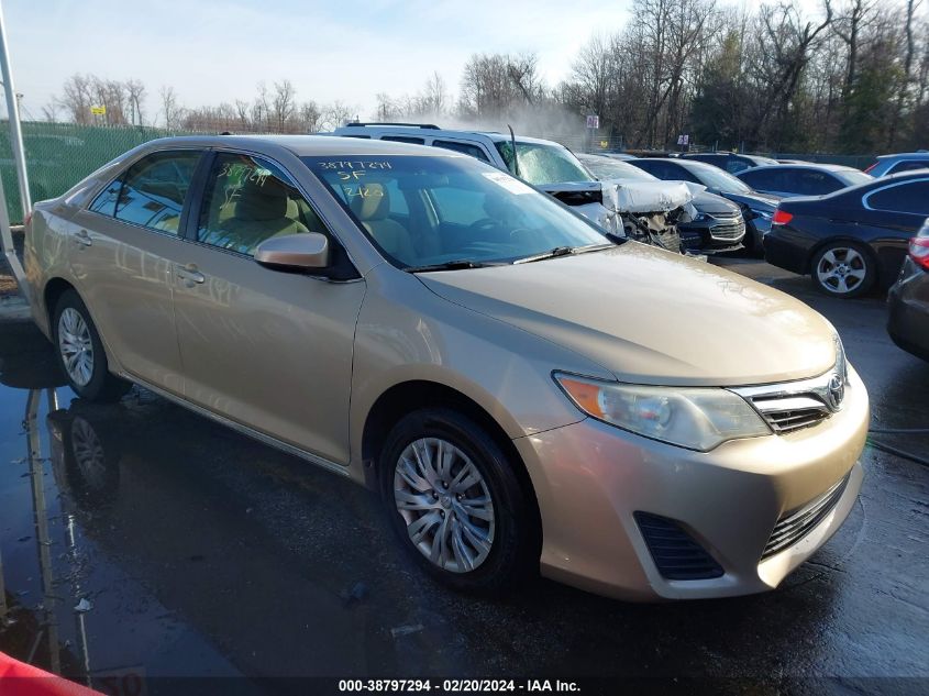 2012 TOYOTA CAMRY LE