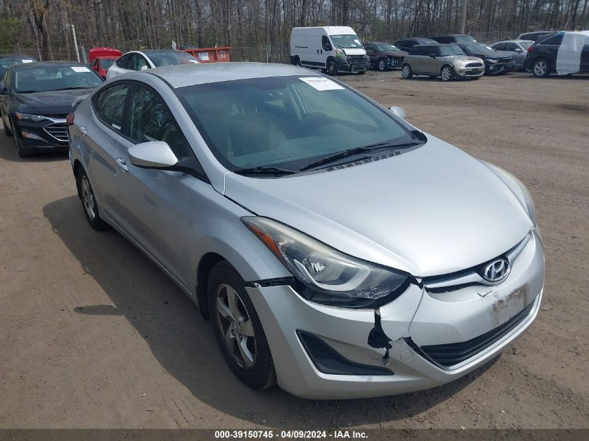 2015 HYUNDAI ELANTRA SE