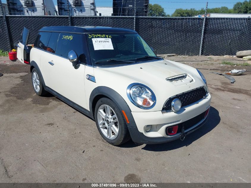 2012 MINI COOPER S CLUBMAN