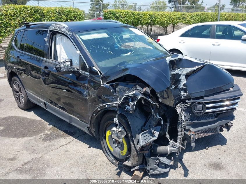 2018 VOLKSWAGEN TIGUAN 2.0T SE/2.0T SEL