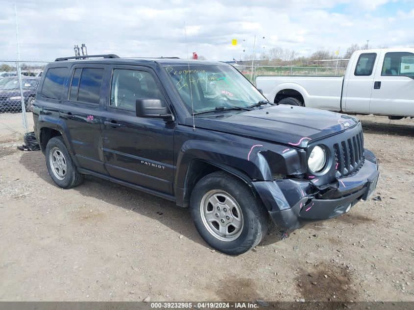 2015 JEEP PATRIOT SPORT