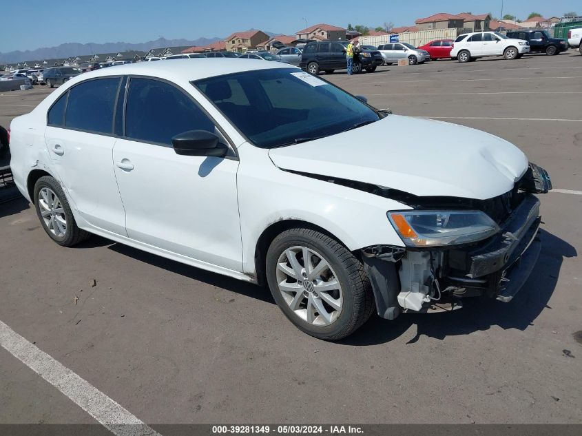 2015 VOLKSWAGEN JETTA 1.8T SE