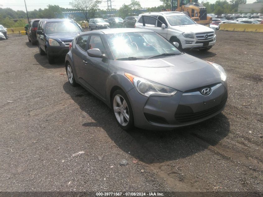 2012 HYUNDAI VELOSTER BASE W/BLACK