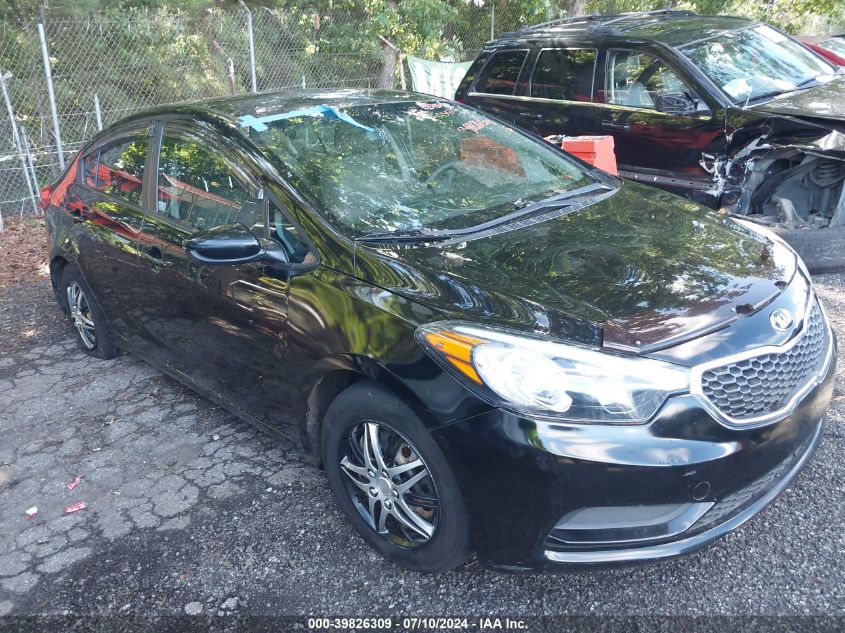 2016 KIA FORTE LX