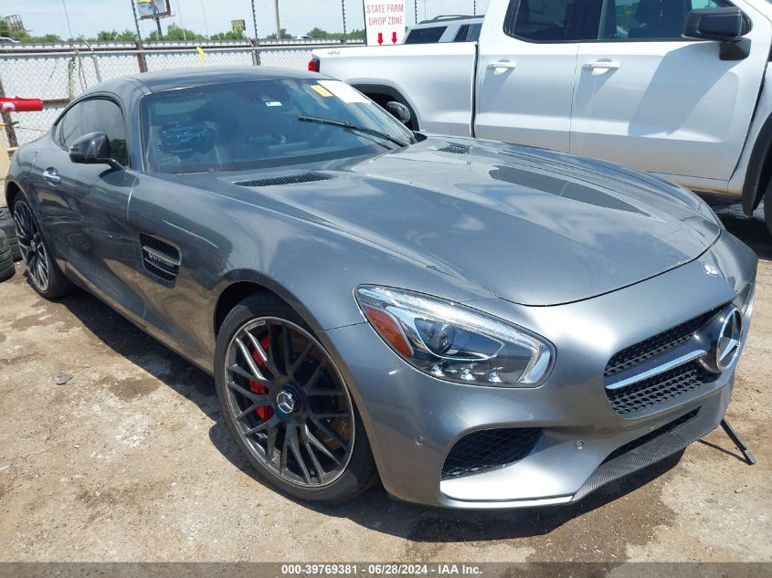 2016 MERCEDES-BENZ GT S AMG