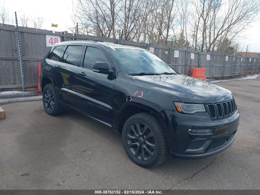 2019 JEEP GRAND CHEROKEE HIGH ALTITUDE 4X4