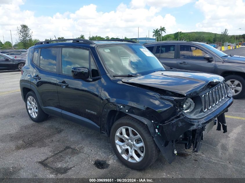 2017 JEEP RENEGADE LATITUDE FWD