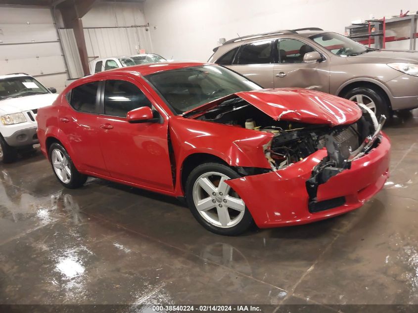 2012 DODGE AVENGER SXT