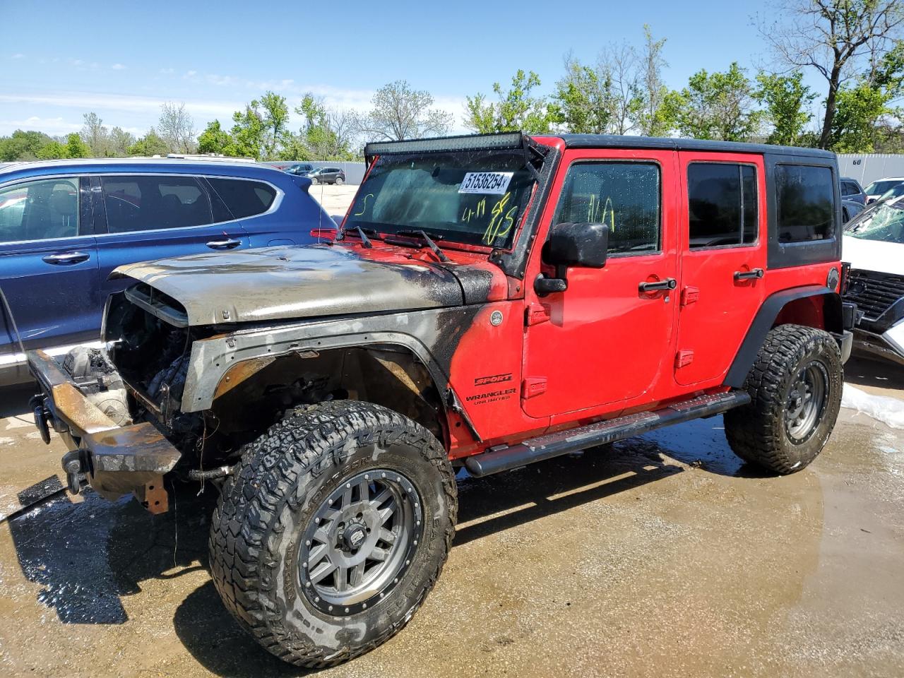 2015 JEEP WRANGLER UNLIMITED SPORT