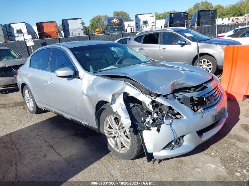 2012 INFINITI G37X