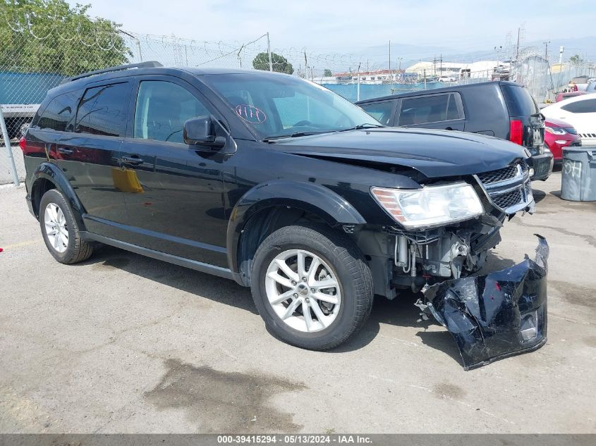 2017 DODGE JOURNEY SXT