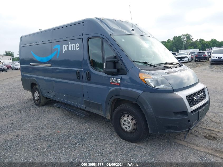 2020 RAM PROMASTER 3500 CARGO VAN HIGH ROOF 159 WB EXT