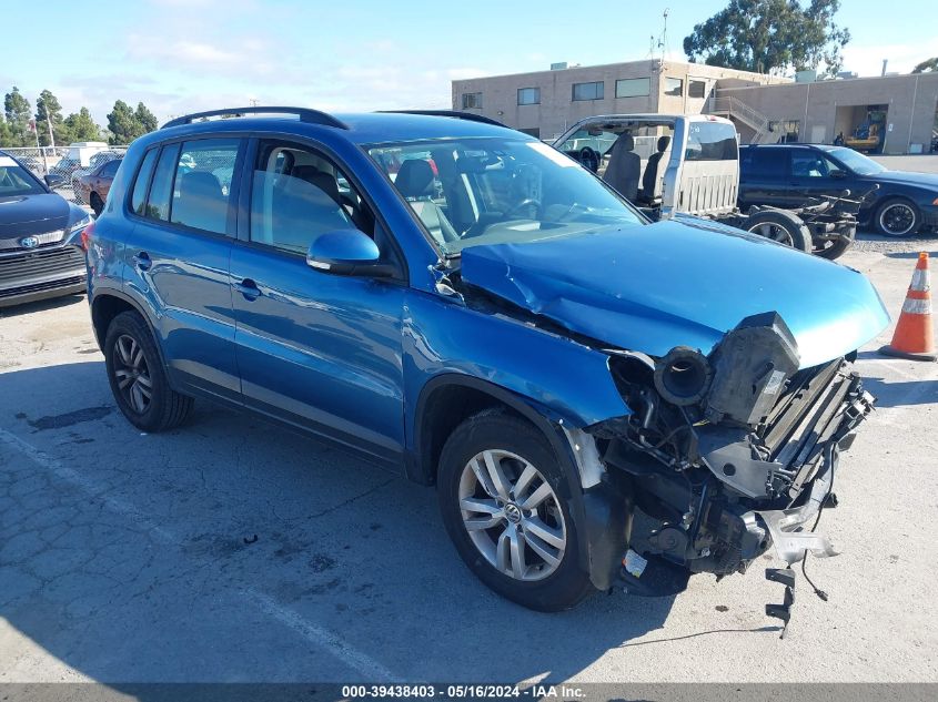 2017 VOLKSWAGEN TIGUAN 2.0T S