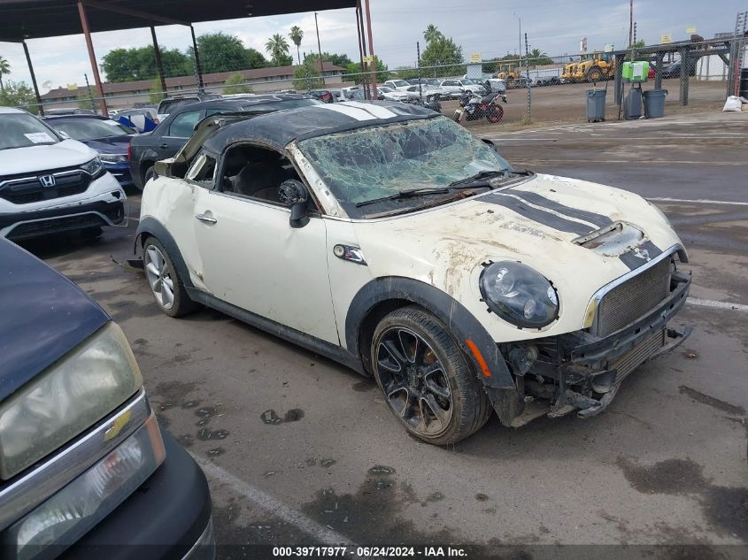 2013 MINI COUPE COOPER S