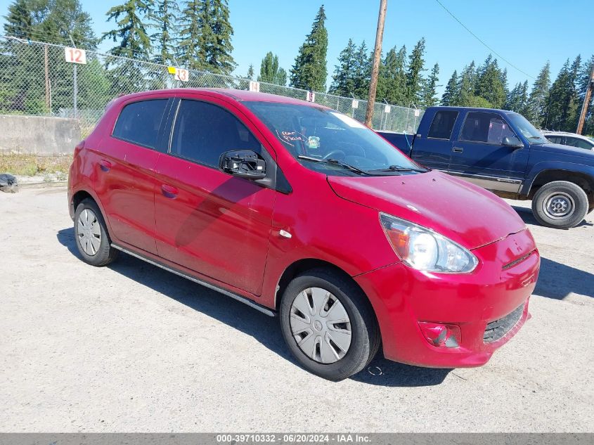 2015 MITSUBISHI MIRAGE DE