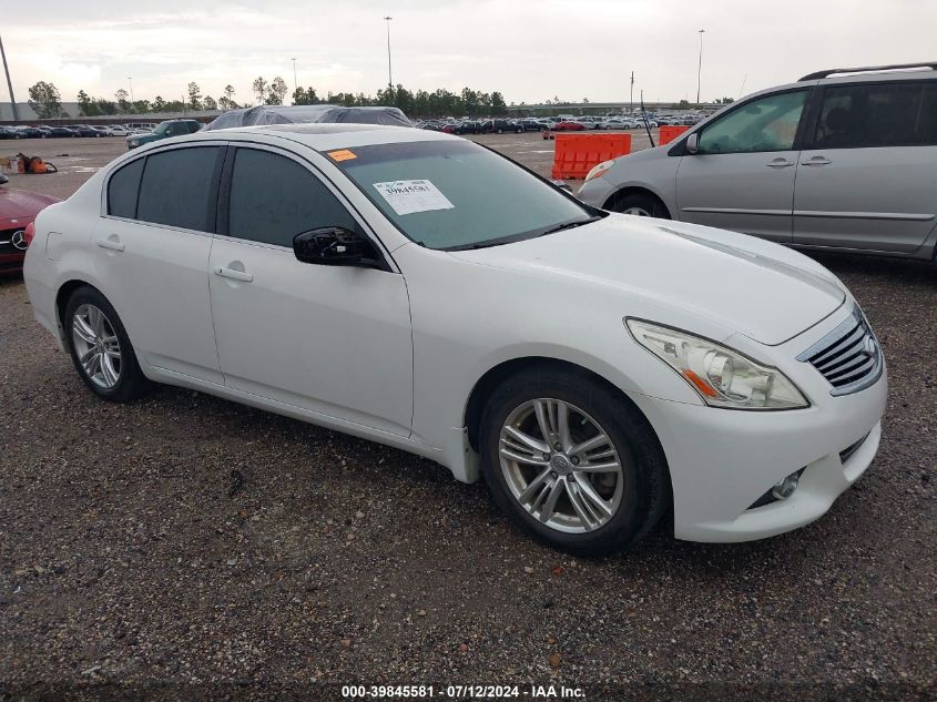 2010 INFINITI G37 JOURNEY