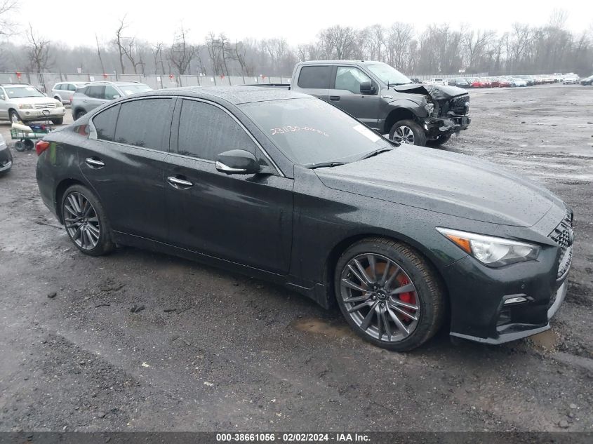 2018 INFINITI Q50 3.0T RED SPORT 400