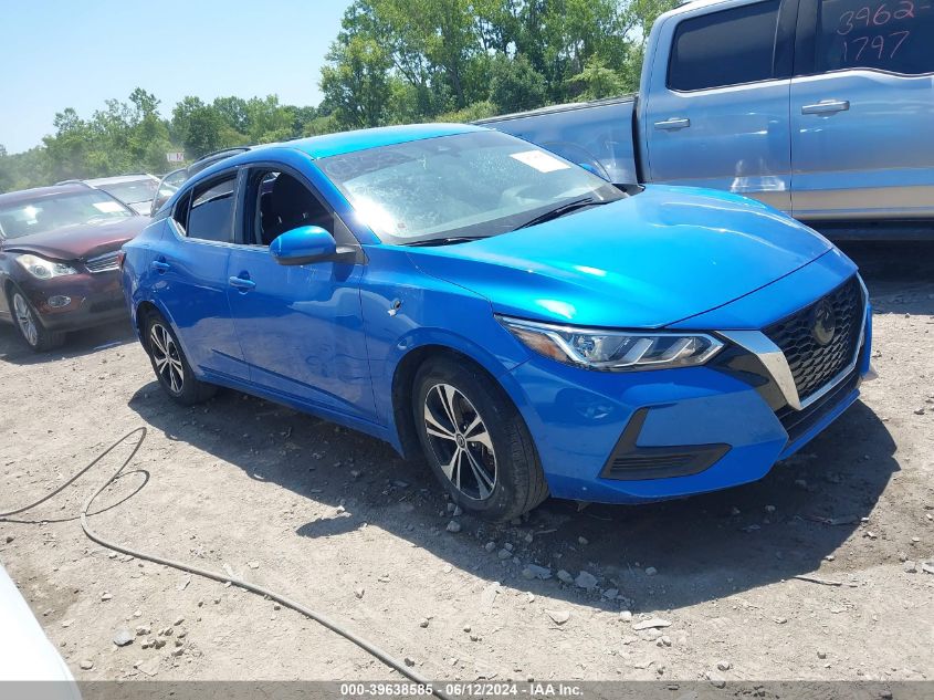 2022 NISSAN SENTRA SV XTRONIC CVT