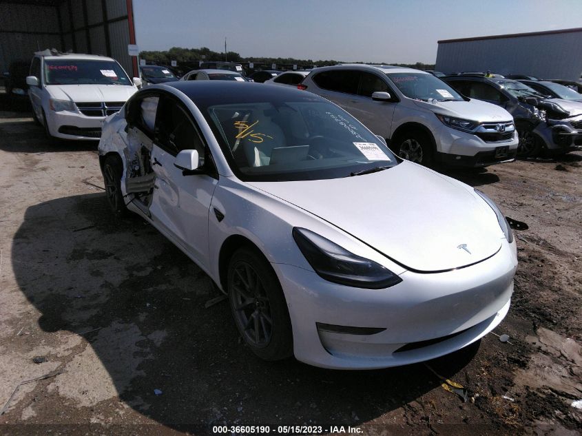 2022 TESLA MODEL 3 LONG RANGE DUAL MOTOR ALL-WHEEL DRIVE