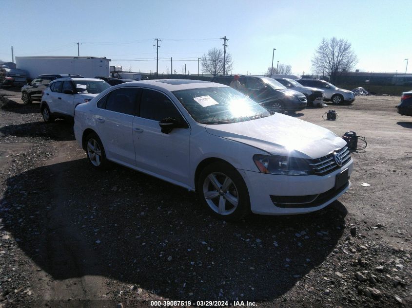 2013 VOLKSWAGEN PASSAT 2.0L TDI SE