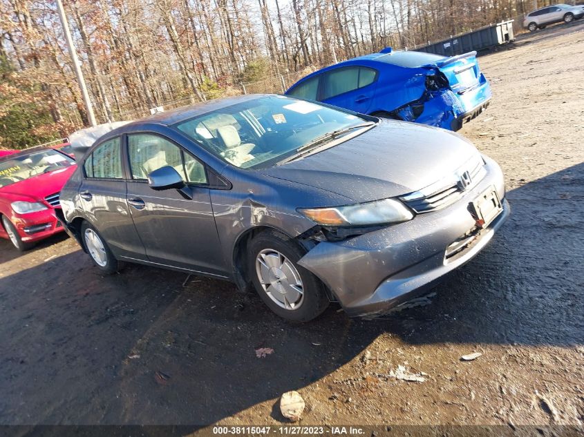 2012 HONDA CIVIC HF