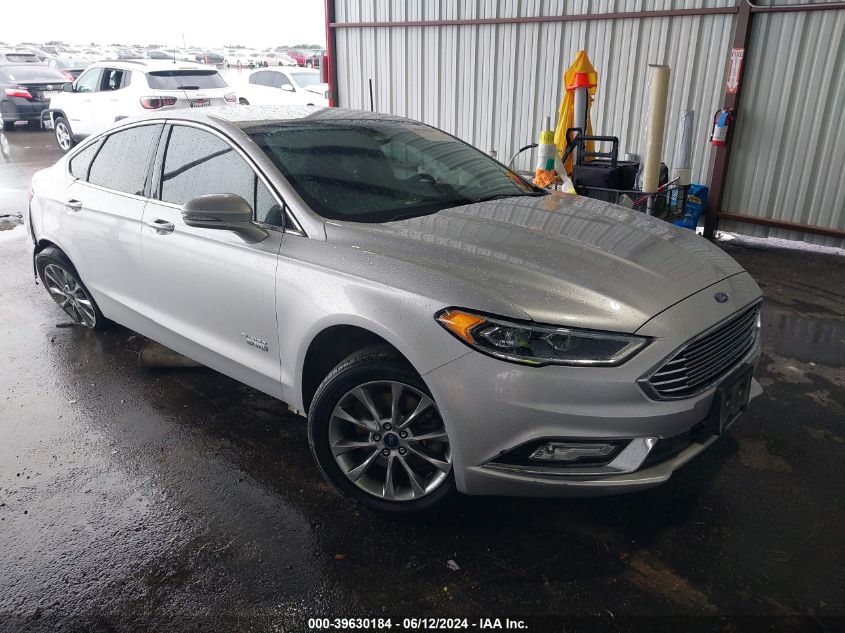 2017 FORD FUSION SE PHEV