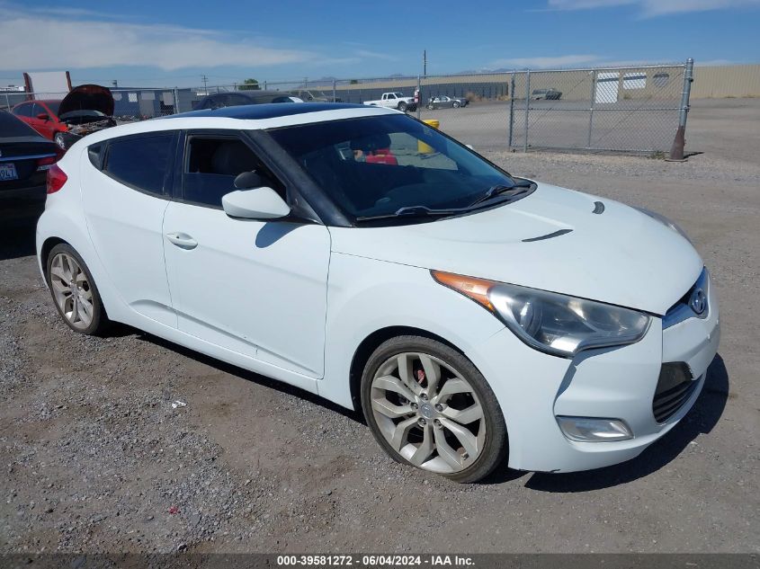 2012 HYUNDAI VELOSTER BASE W/GRAY