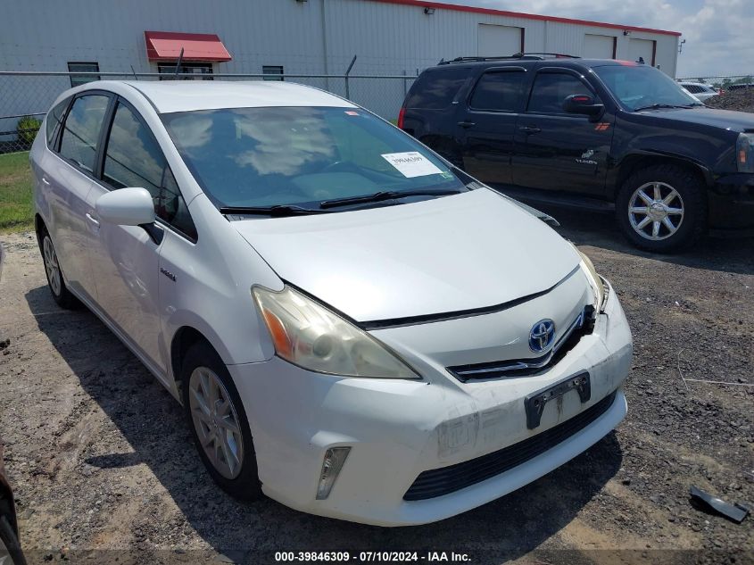 2012 TOYOTA PRIUS V THREE