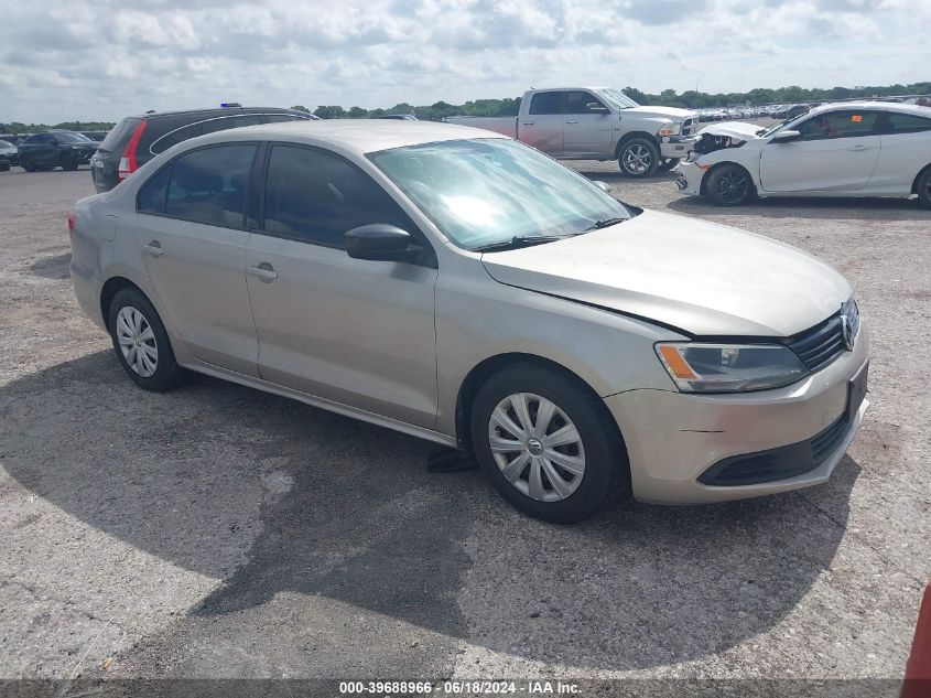 2013 VOLKSWAGEN JETTA 2.0L S