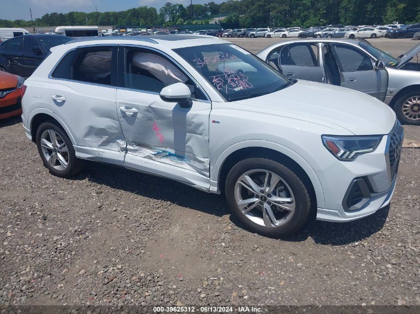 2024 AUDI Q3 PREMIUM PLUS 45 TFSI S LINE QUATTRO TIPTRONIC