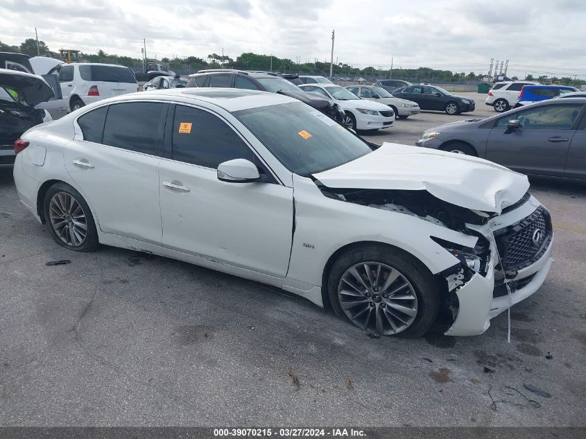 2019 INFINITI Q50 3.0T LUXE